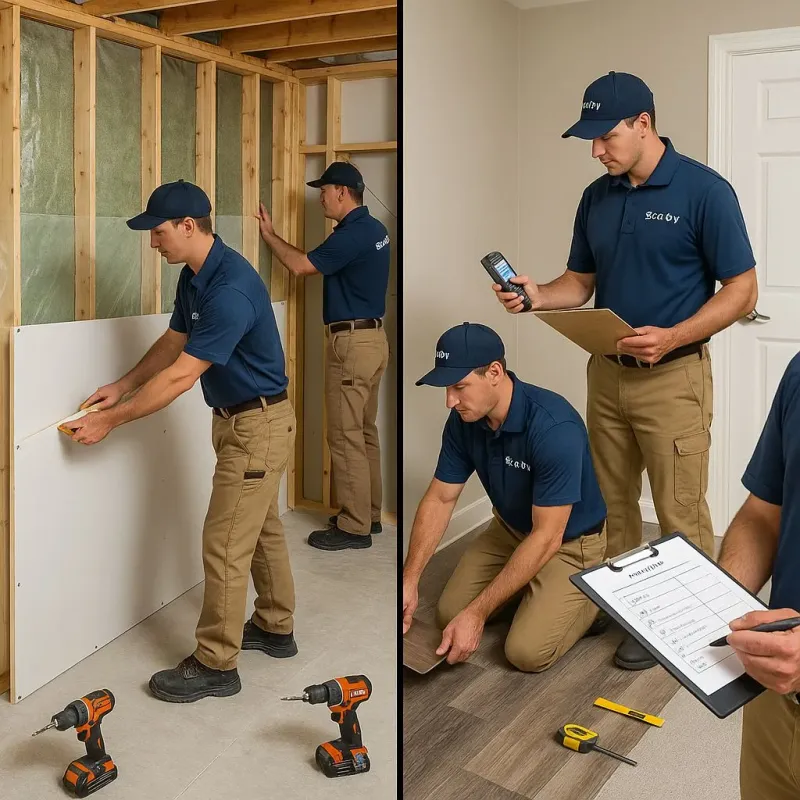 Repairs and Reconstruction process in Shiloh, PA